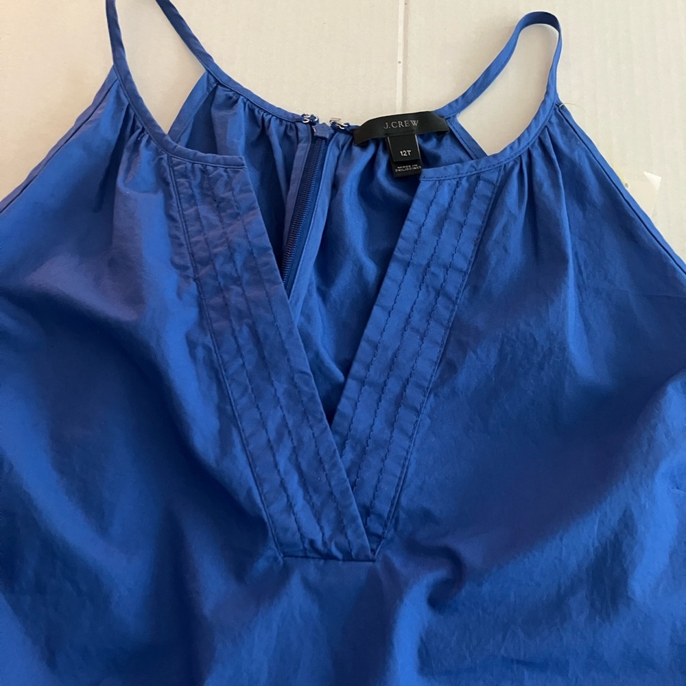 J.CREW Blue Summer Dress